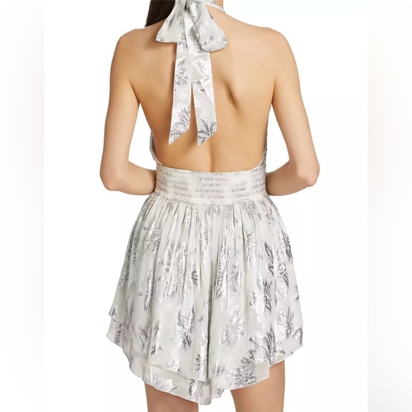 Rococo Sand Halter Mini Dress - Picture 2 of 2